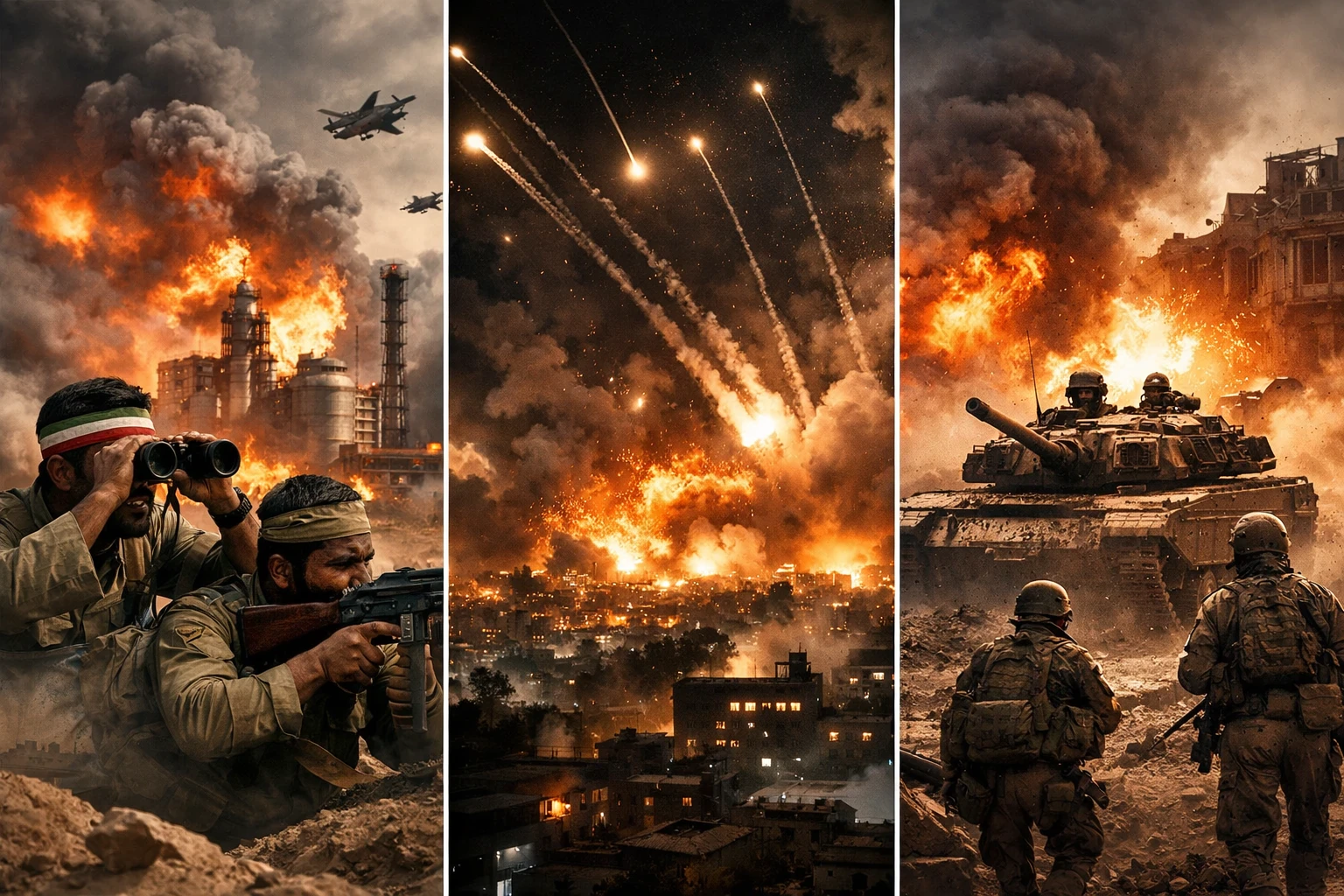 image about 🚨 الوضع في حرب إيران بيتصاعد بشكل غير متوقع… والتفاصيل على الأرض أخطر بكتير من اللي بيتقال.