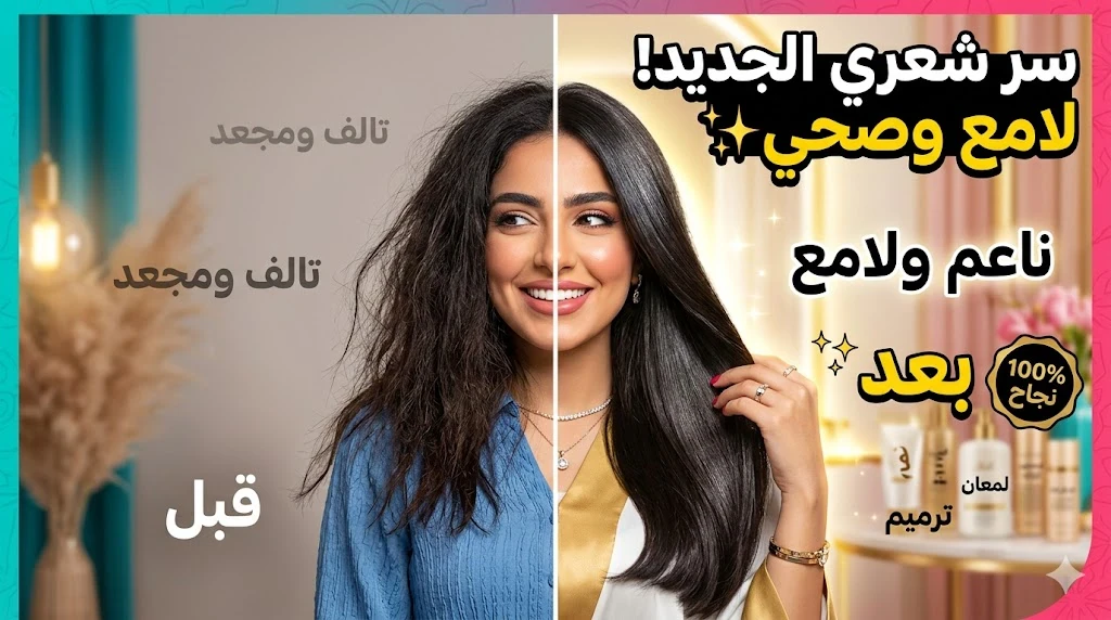 image about سر الشعر الصحي: دليلك الكامل للعناية بالشعر بأسلوب احترافي