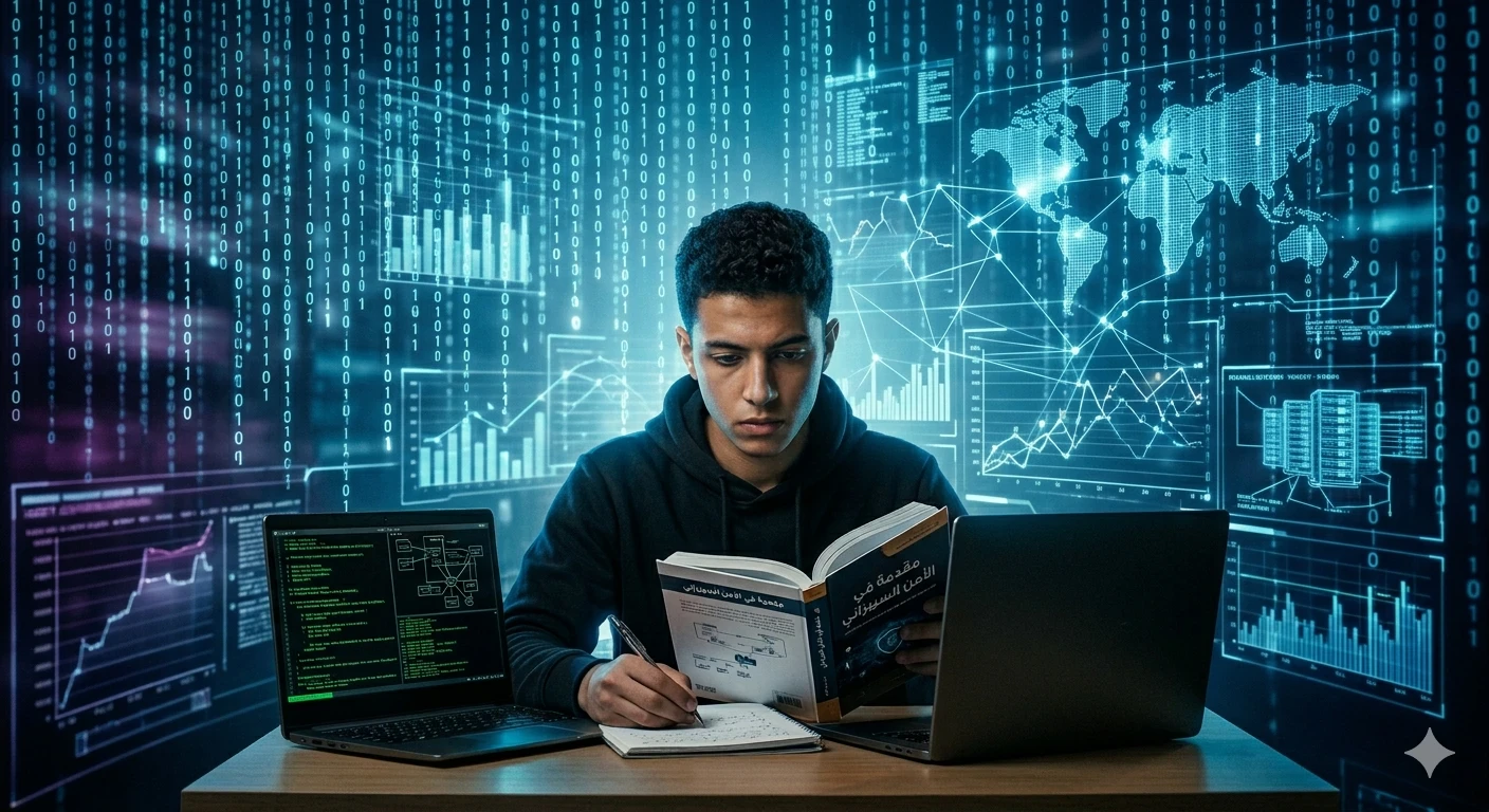 image about بدايتك في عالم الامن السيبراني ( المخترق الاخلاقي )