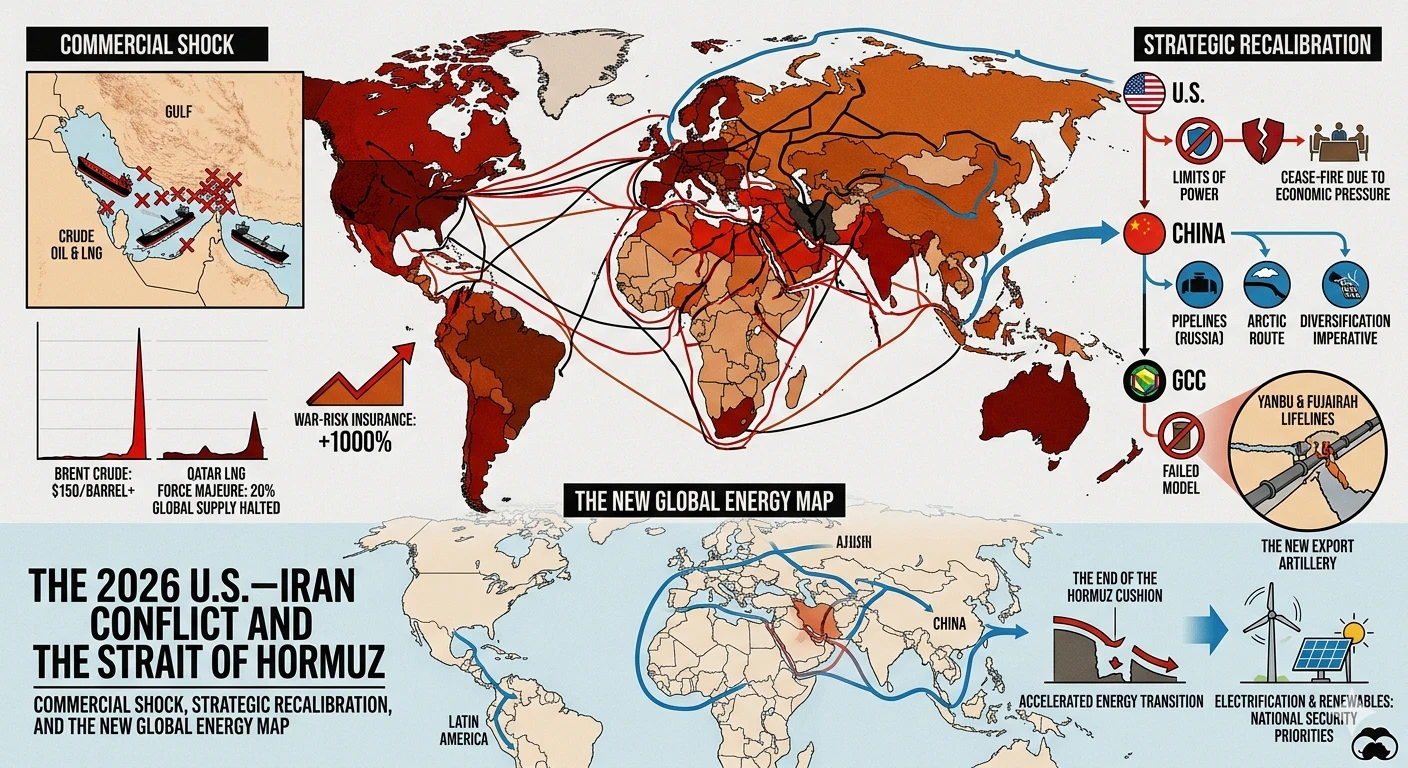 image about  The 2026 U.S.–Iran Conflict and the Strait of Hormuz: Commercial Shock, Strategic Recalibration, and the New Global Energy Map