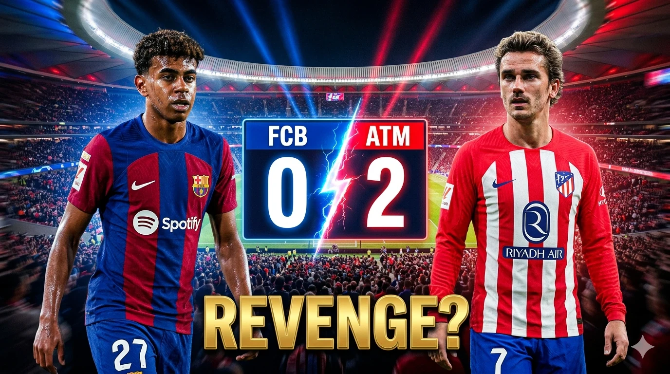 image about  بين رد الاعتبار وسحر اليمال: برشلونة في مهمة انتحارية لقلب الطاولة على أتلتيكو.