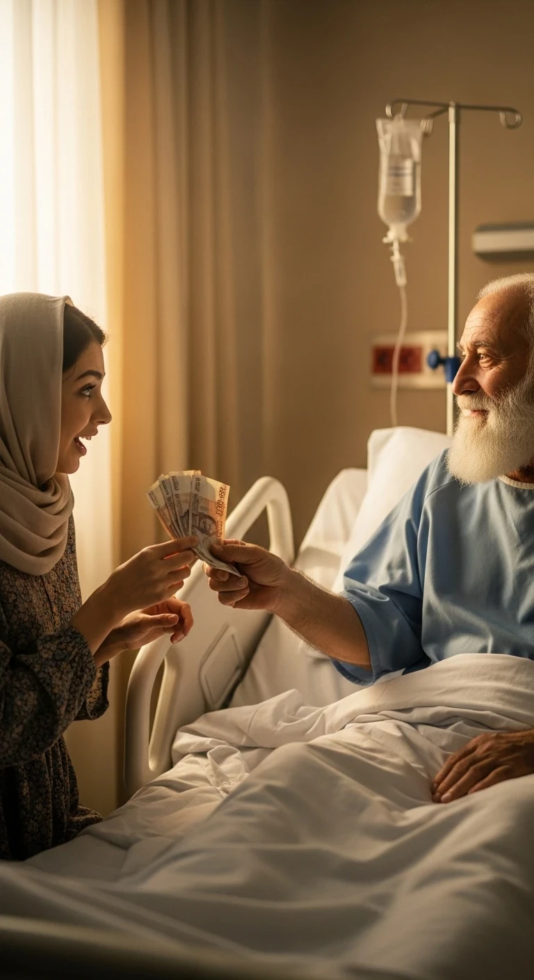 image about قصة الصدقة التي شفت مريضًا من الفشل الكلوي | قصة مؤثرة عن فضل الصدقة وحسن الظن بالله