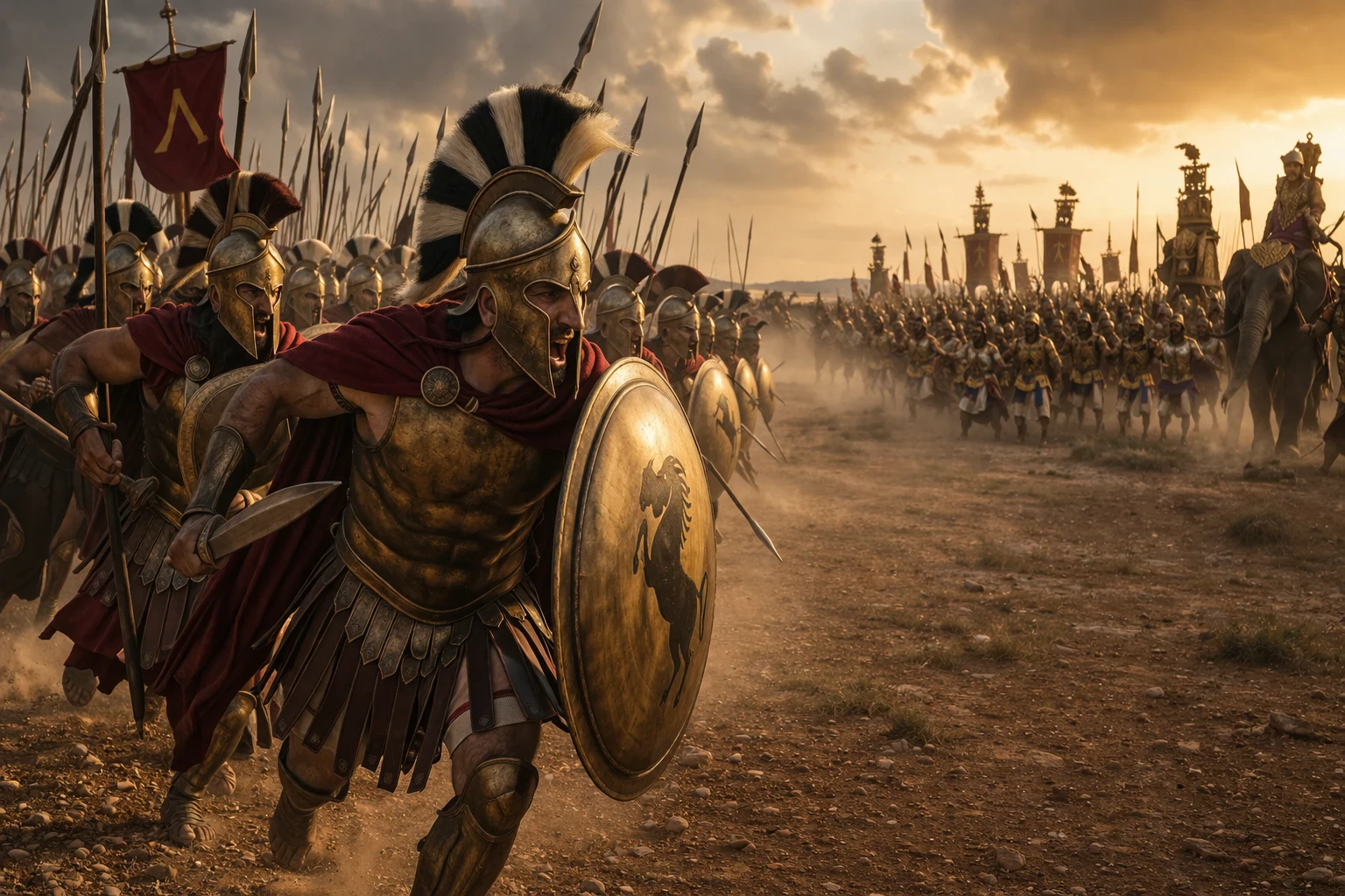 image about معركة ماراثون : كيف انتصر 10 آلاف جندي على جيش لا يُقهر