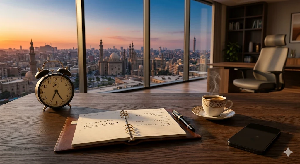 image about فن إدارة الوقت في 2026: كيف تسيطر على يومك وتتخلص من تشتت السوشيال ميديا؟