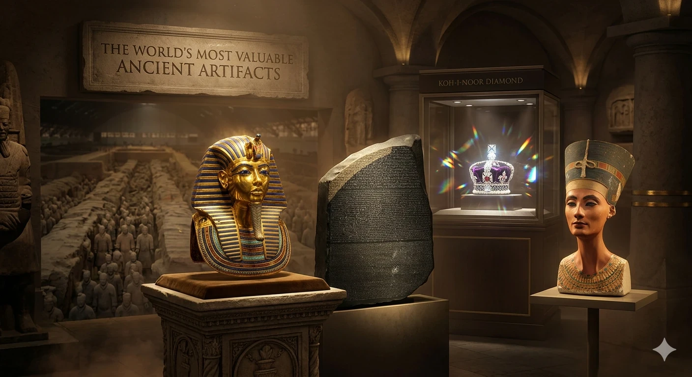 image about أغلى 5 كنوز في تاريخ البشرية: آثار لا تُقدّر بثمن