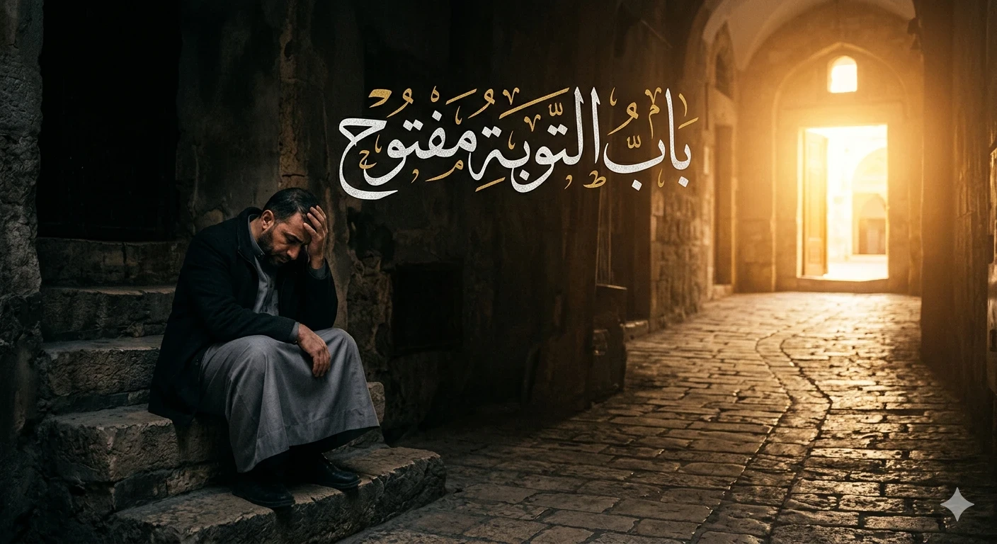 image about مهما ابتعدت… باب التوبة لا يُغلق أبدًا