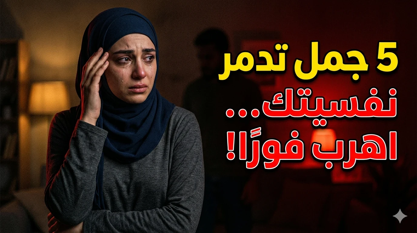 image about 5 جمل لو بتتقالك… اهرب فورًا! (علامات العلاقة السامة اللي بتدمّر نفسيتك)