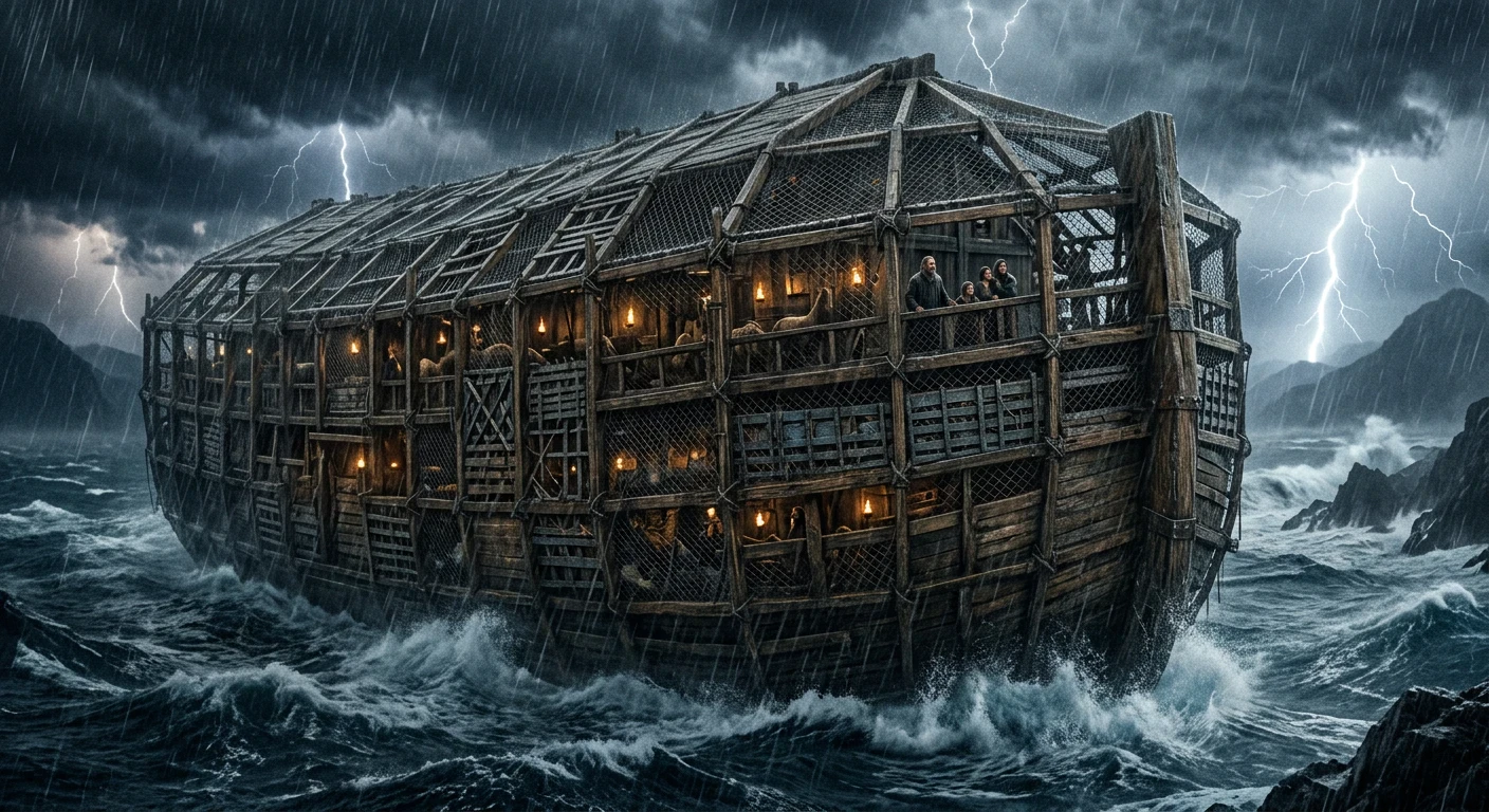 image about قصة سيدنا نوح عليه السلام كاملة بالتفصيل: دعوة 950 سنة والطوفان العظيم وسفينة النجاة