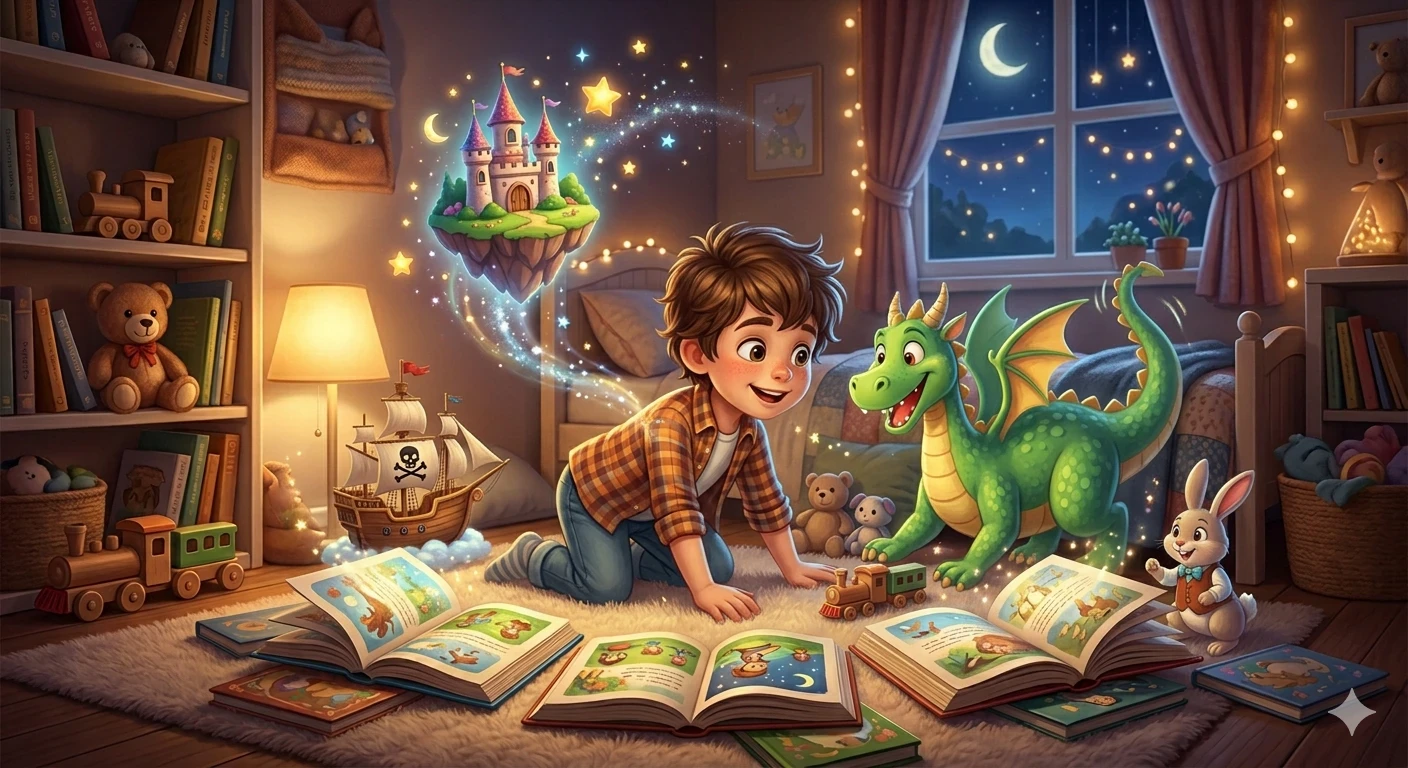 image about عوالم الخيال: كيف تشكل قصص الأطفال وعي الأجيال القادمة؟