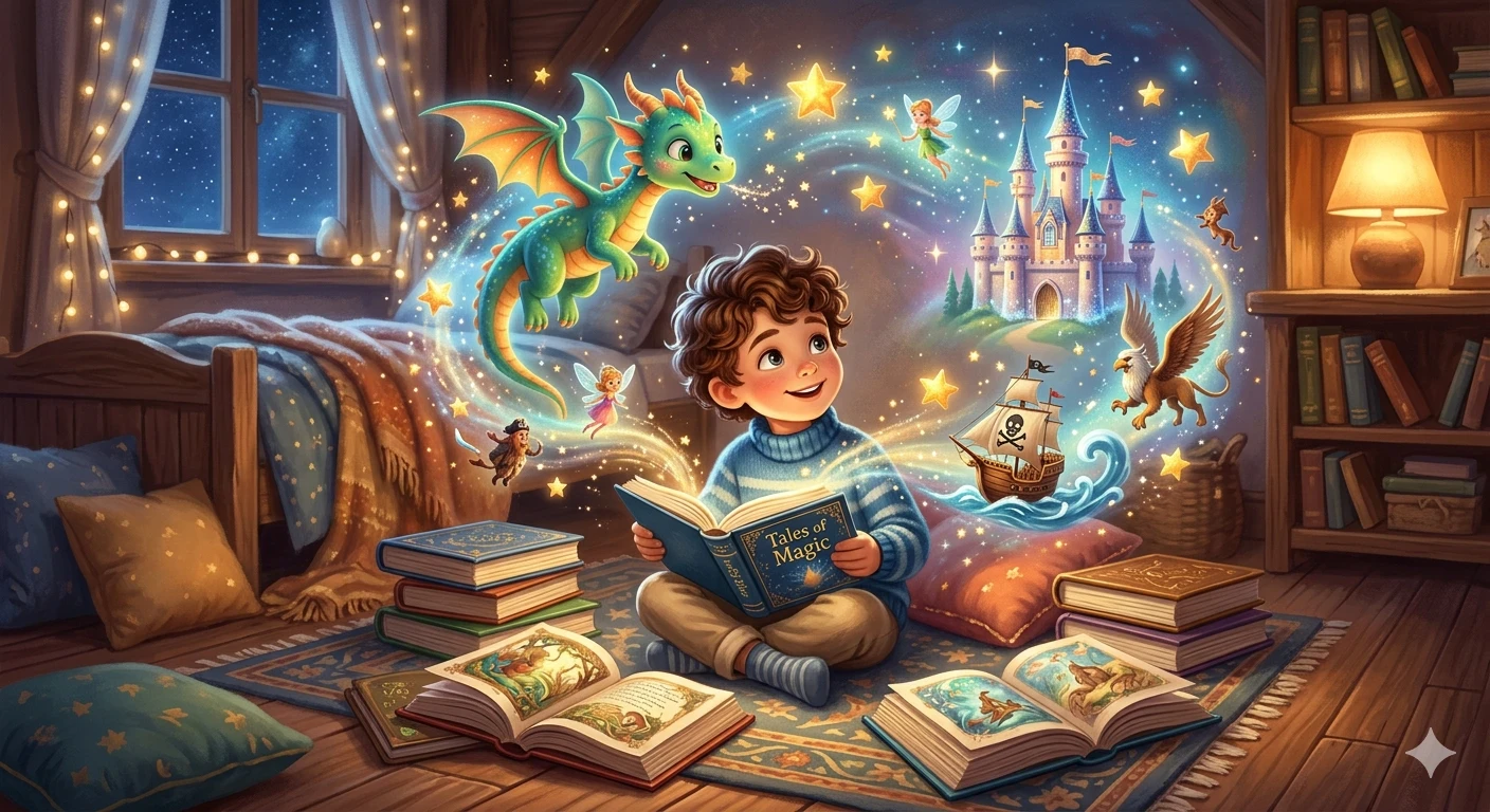 image about عوالم الخيال: كيف تشكل قصص الأطفال وعي الأجيال القادمة؟