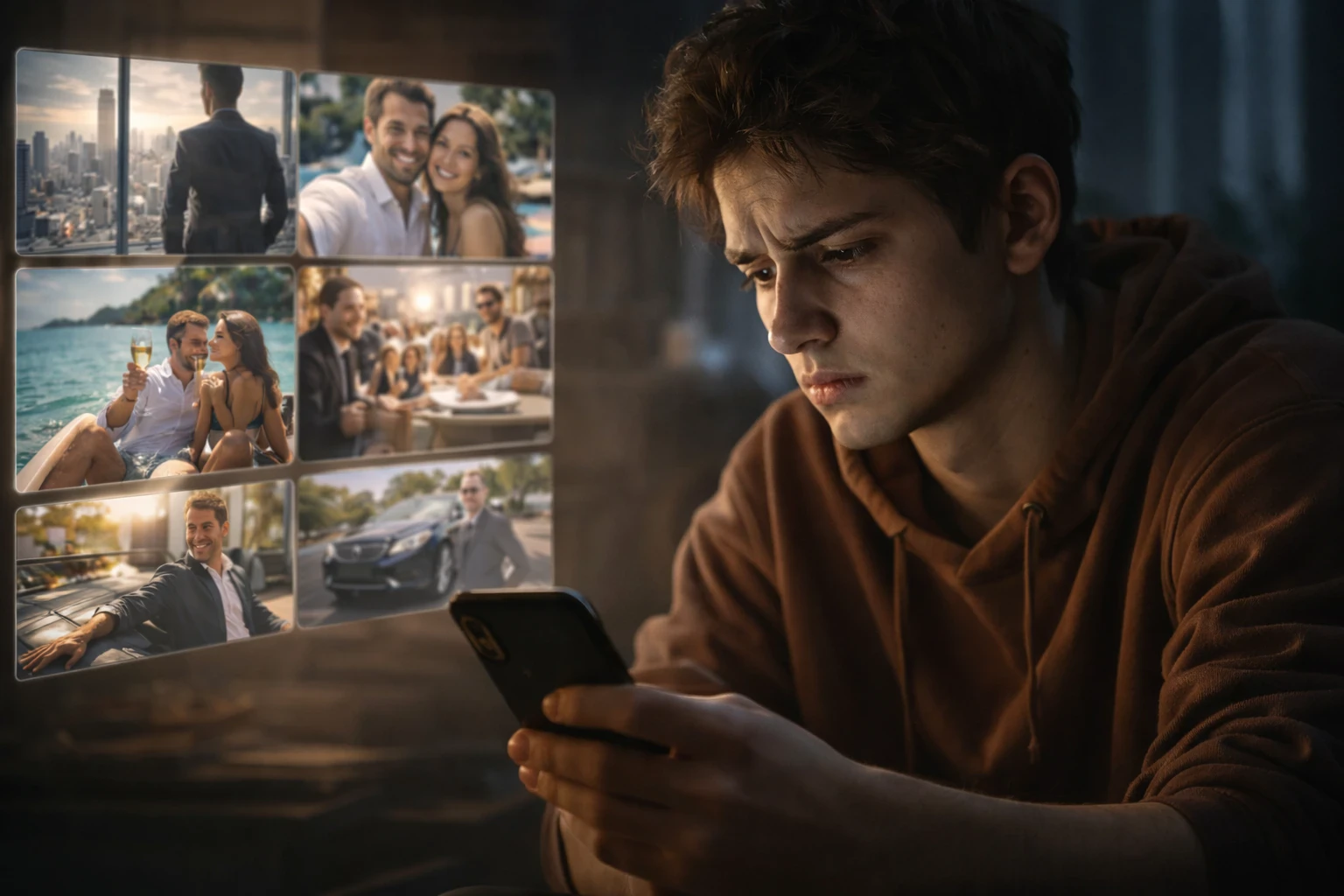 image about إدمان المقارنة: كيف تعيد المنصات تشكيل تقديرنا لذواتنا؟