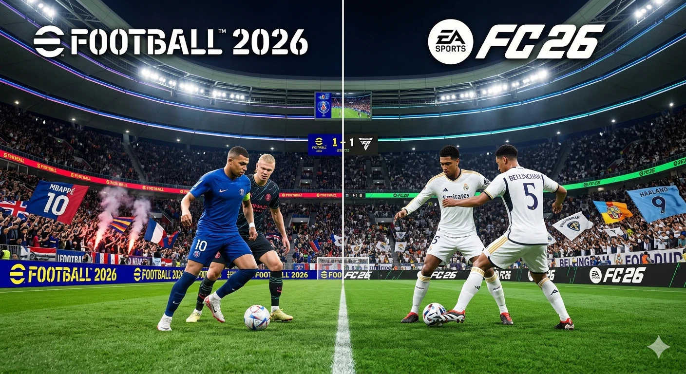 image about من الأفضل: لعبة بيس أم لعبة FIFA؟ مقارنة شاملة بين الألعاب الرياضية الشهيرة