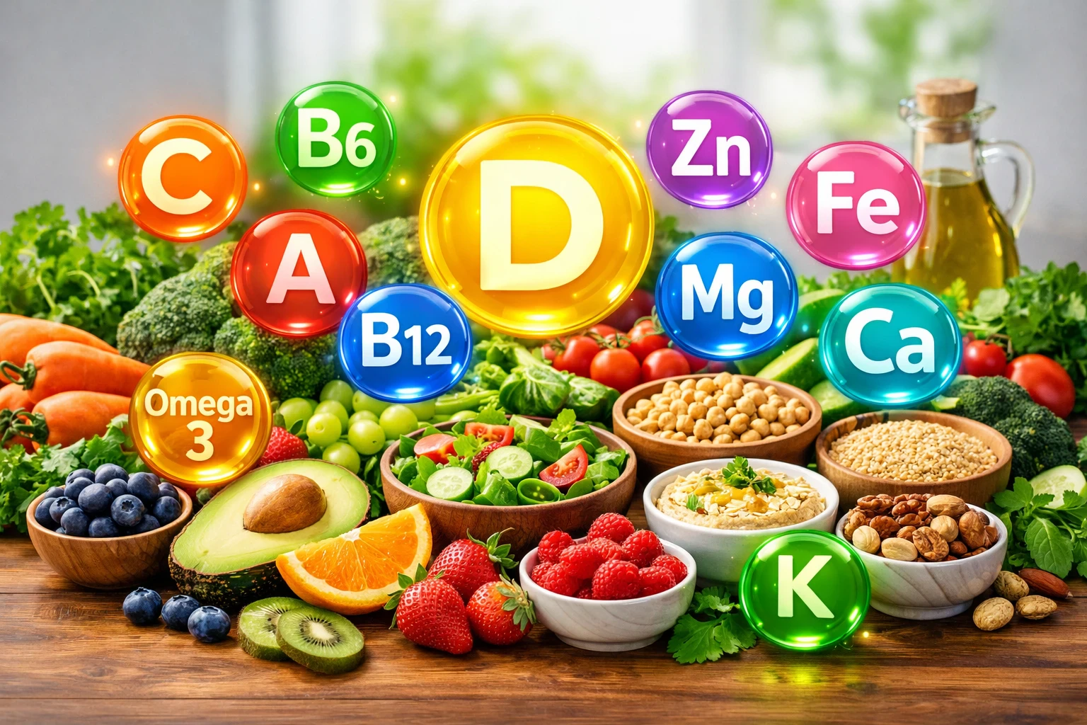 image about لماذا يحتاج جسمك للفيتامينات والمعادن يوميًا
