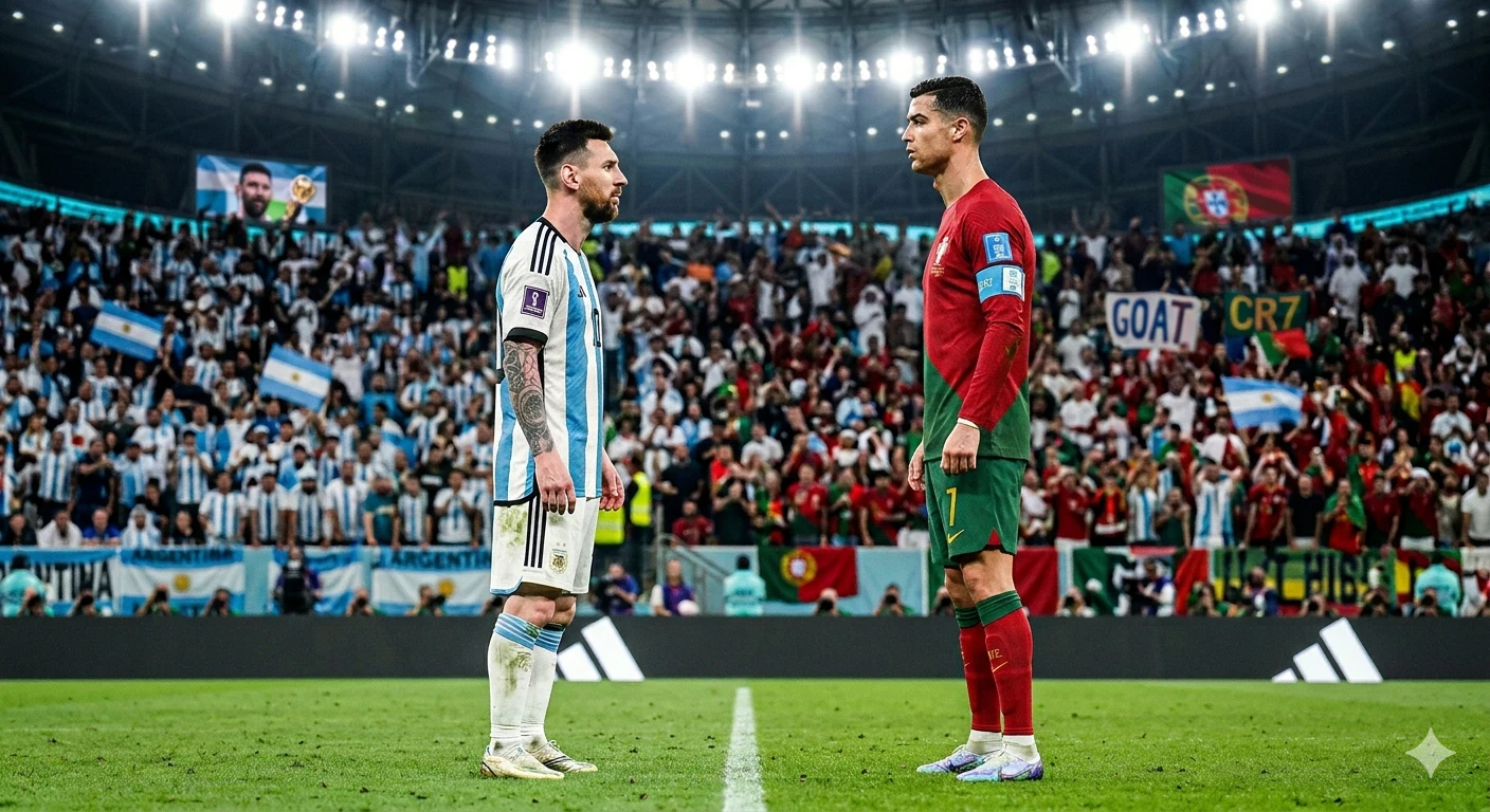 image about ميسي أم رونالدو؟ صراع الأساطير الذي حيّر العالم 🔥