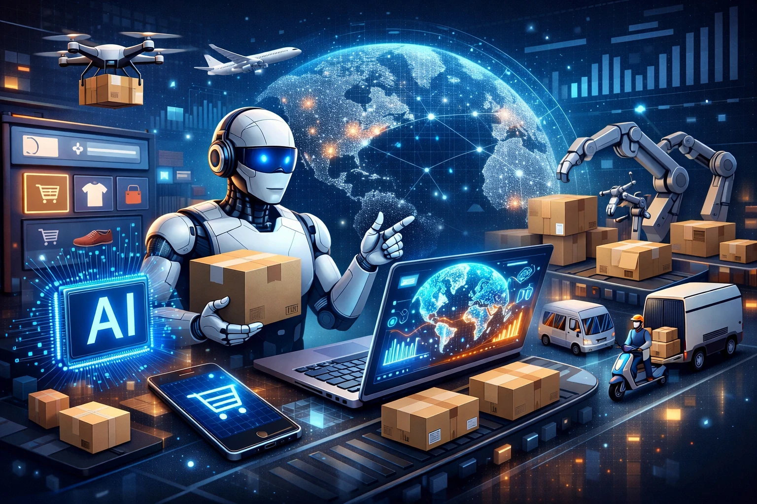 image about How Artificial Intelligence Is Quietly Transforming the Future of Dropshipping