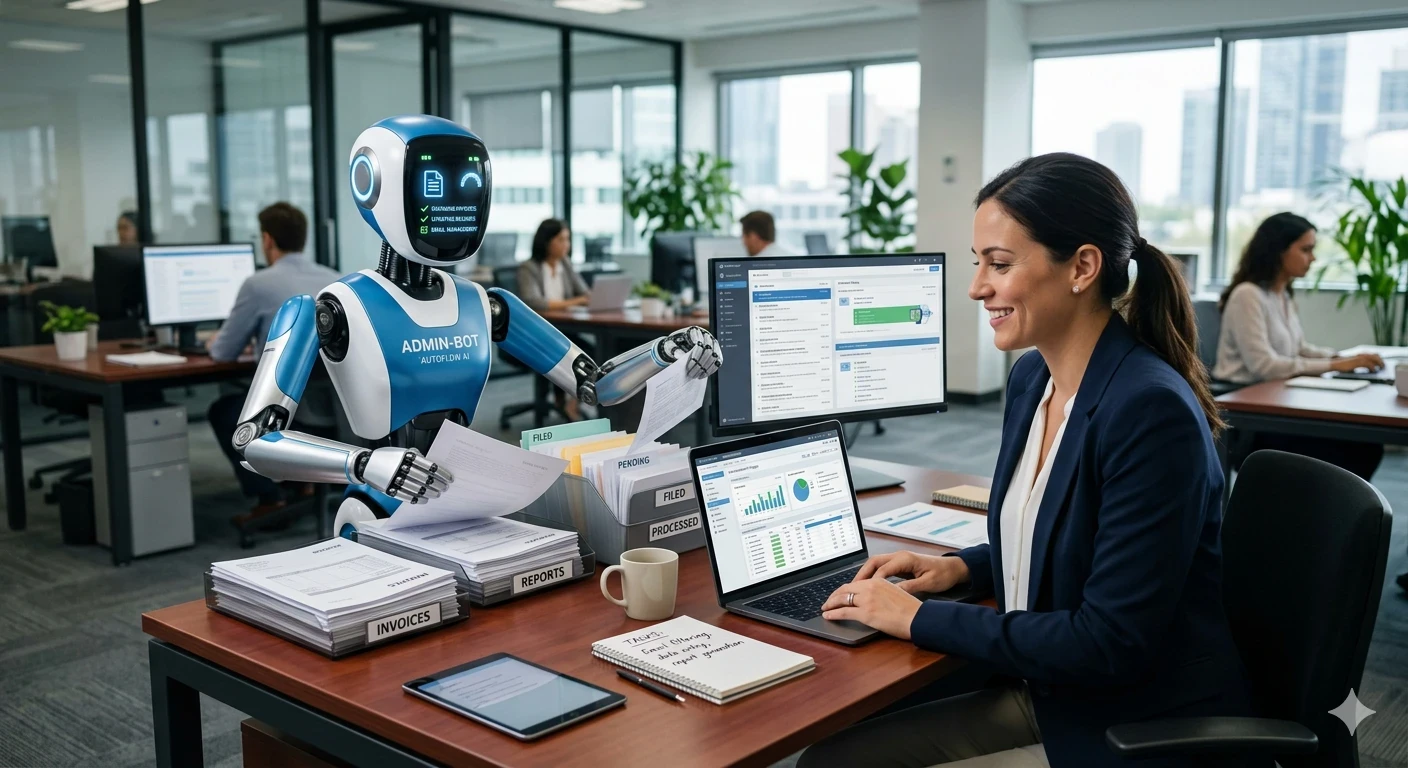 image about أتمته  الأعمال المكتبيه