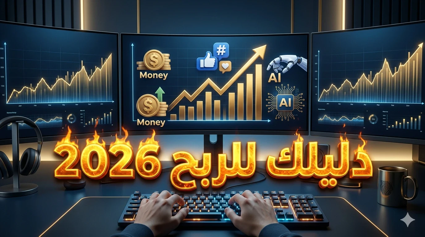 image about من التصفح إلى التكسب: الدليل الشامل لاحتراف الربح من الإنترنت في 2026