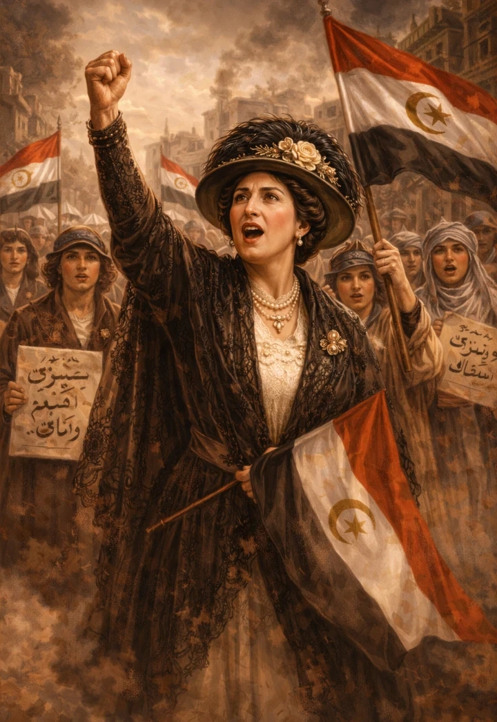 image about صفية زغلول: أم المصريين ورمز النضال الوطني