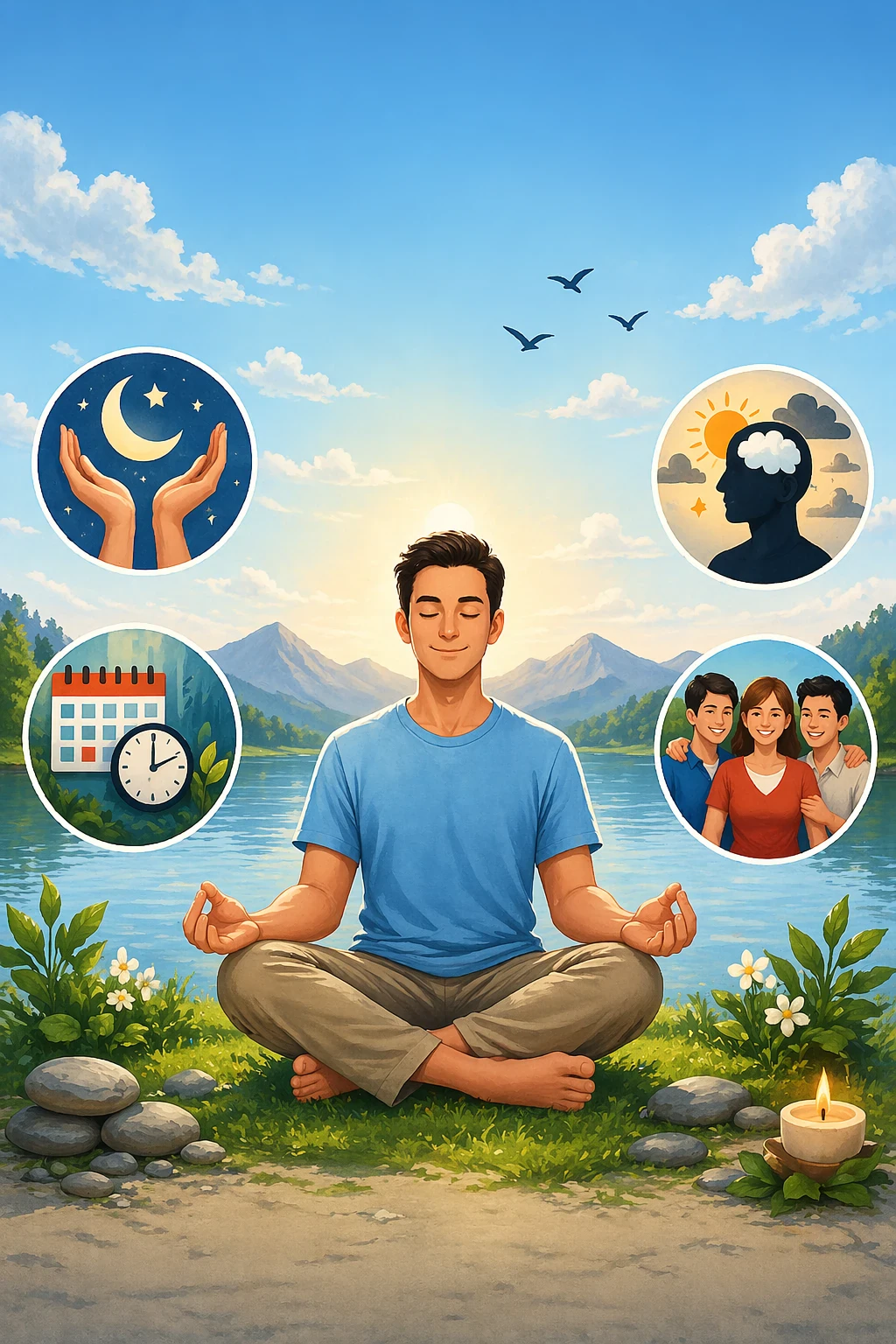 image about  الهدوء النفسي مفتاح السعادة والاستقرار في الحياة