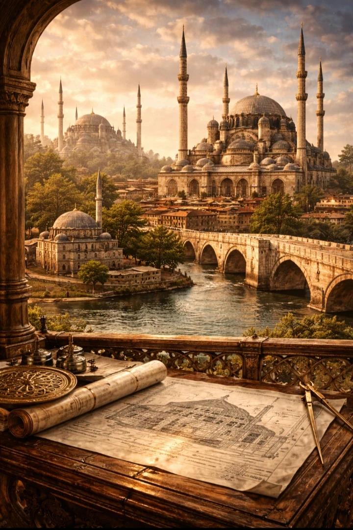 image about معمار سنان: عبقري العمارة العثمانية وصانع الجمال الخالد