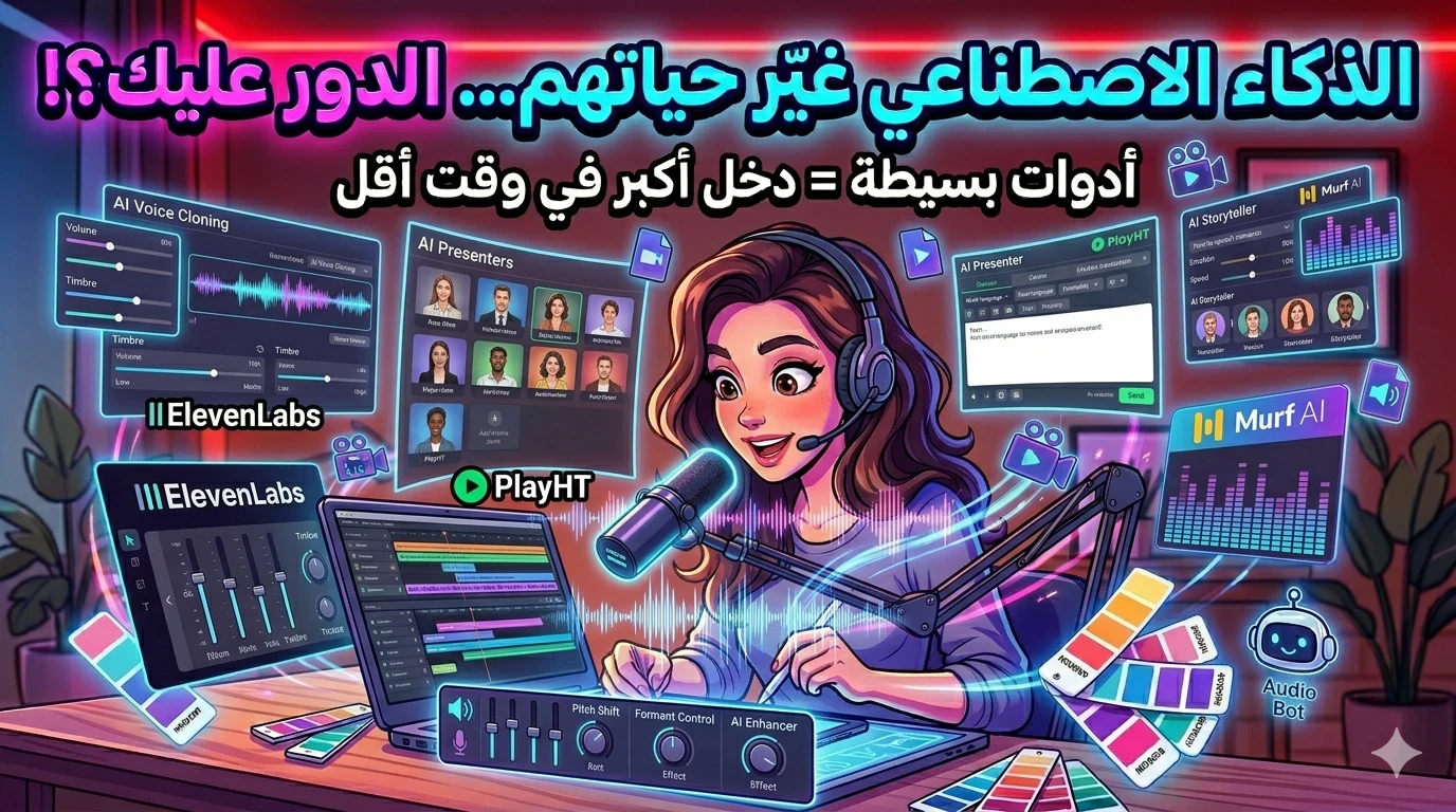 image about أفضل أدوات الذكاء الاصطناعي 2026: دليل شامل لزيادة دخلك وإنتاجيتك