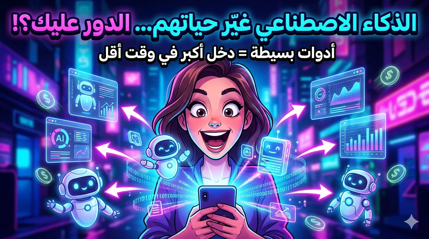 image about أفضل أدوات الذكاء الاصطناعي 2026: دليل شامل لزيادة دخلك وإنتاجيتك