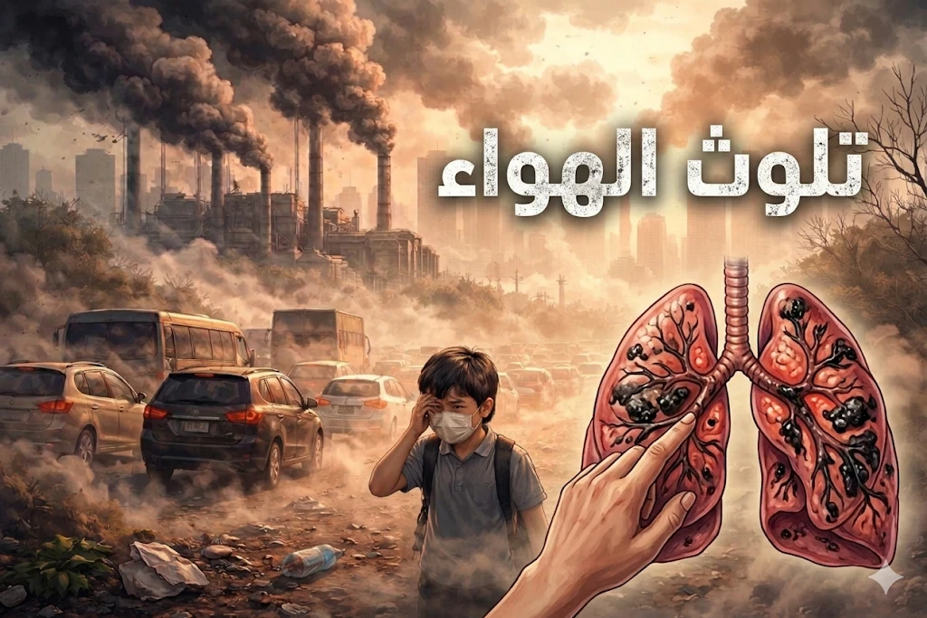 image about تلوث الهواء: الخطر الخفي الذي يهدد صحة الإنسان ومستقبل الأرض