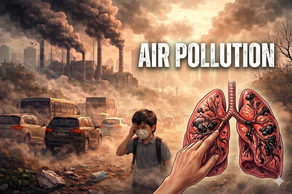 image about تلوث الهواء: الخطر الخفي الذي يهدد صحة الإنسان ومستقبل الأرض