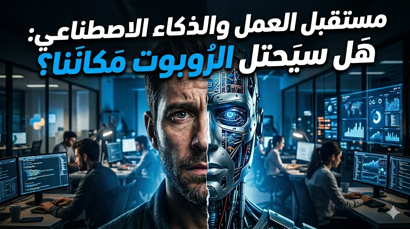 image about تأثير الذكاء الاصطناعي على مستقبل العمل,: هل نحن أمام فرصة ذهبية أم تهديد حقيقي؟