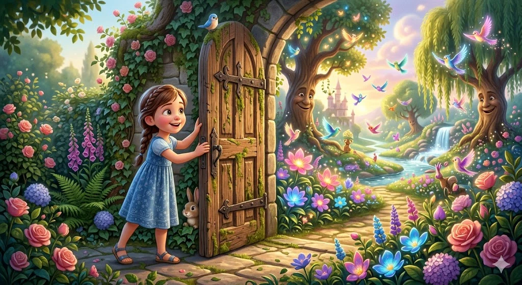 image about قصة لولو والحديقة السريه 