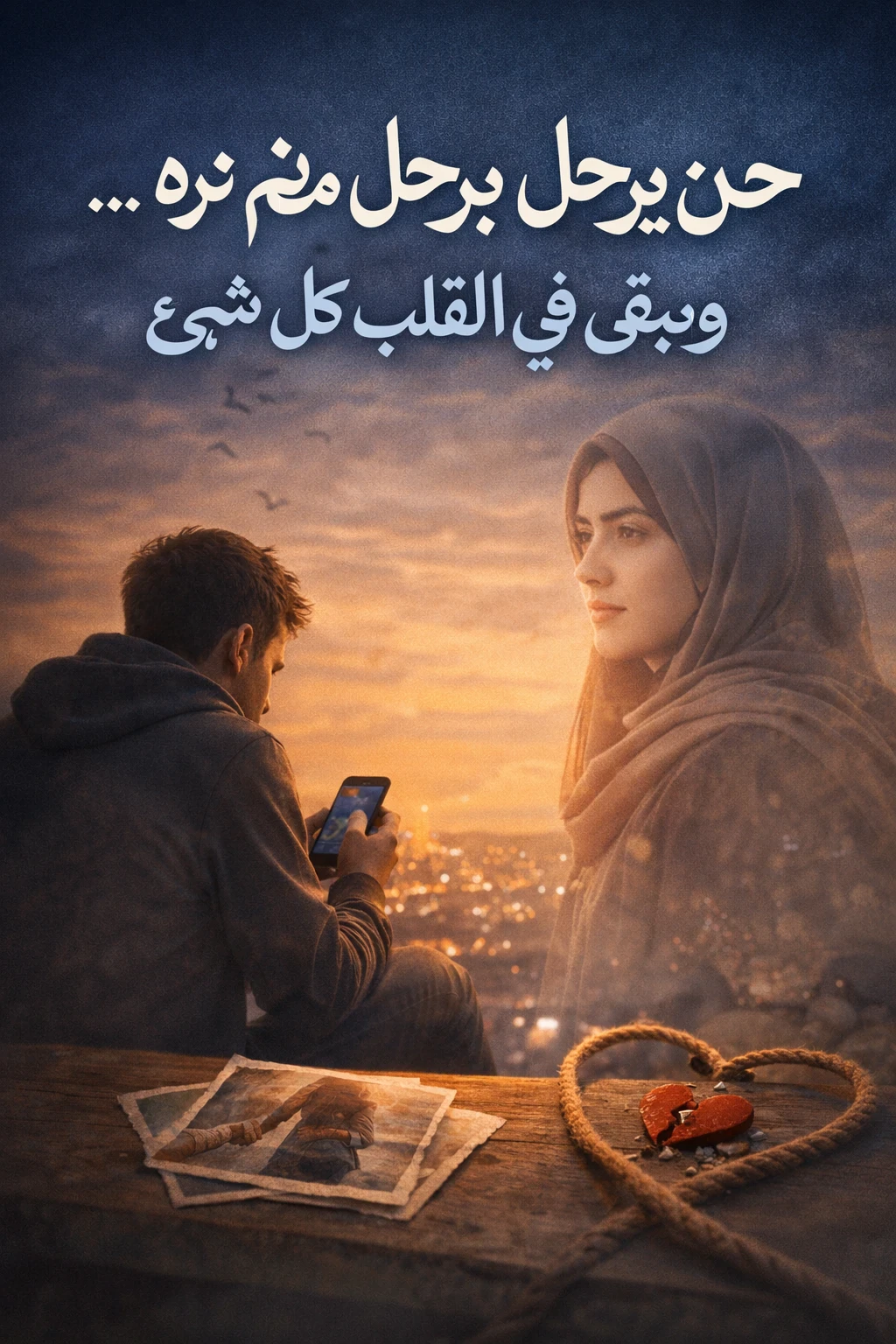 image about حين يرحل من لم نره… ويبقى في القلب كل شيء