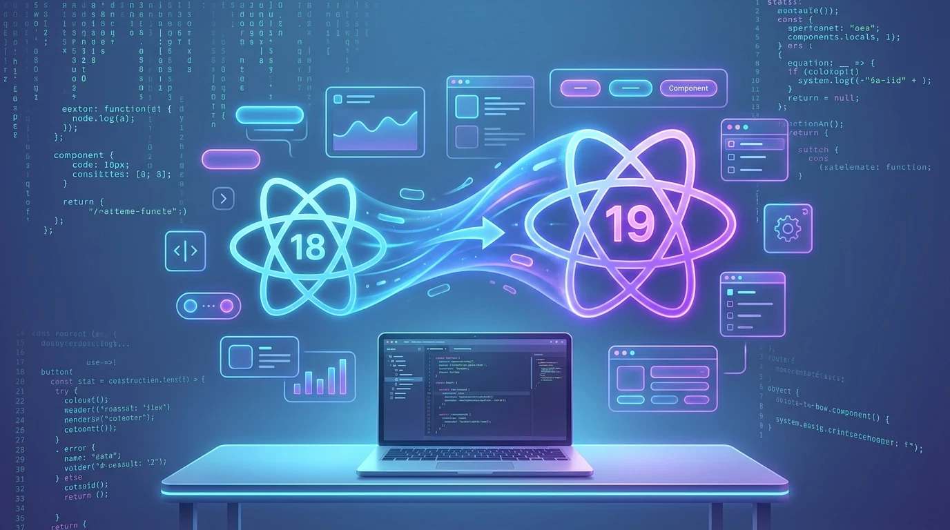 image about React 19: أهم التحديثات وهل يستحق الترقية من React 18؟