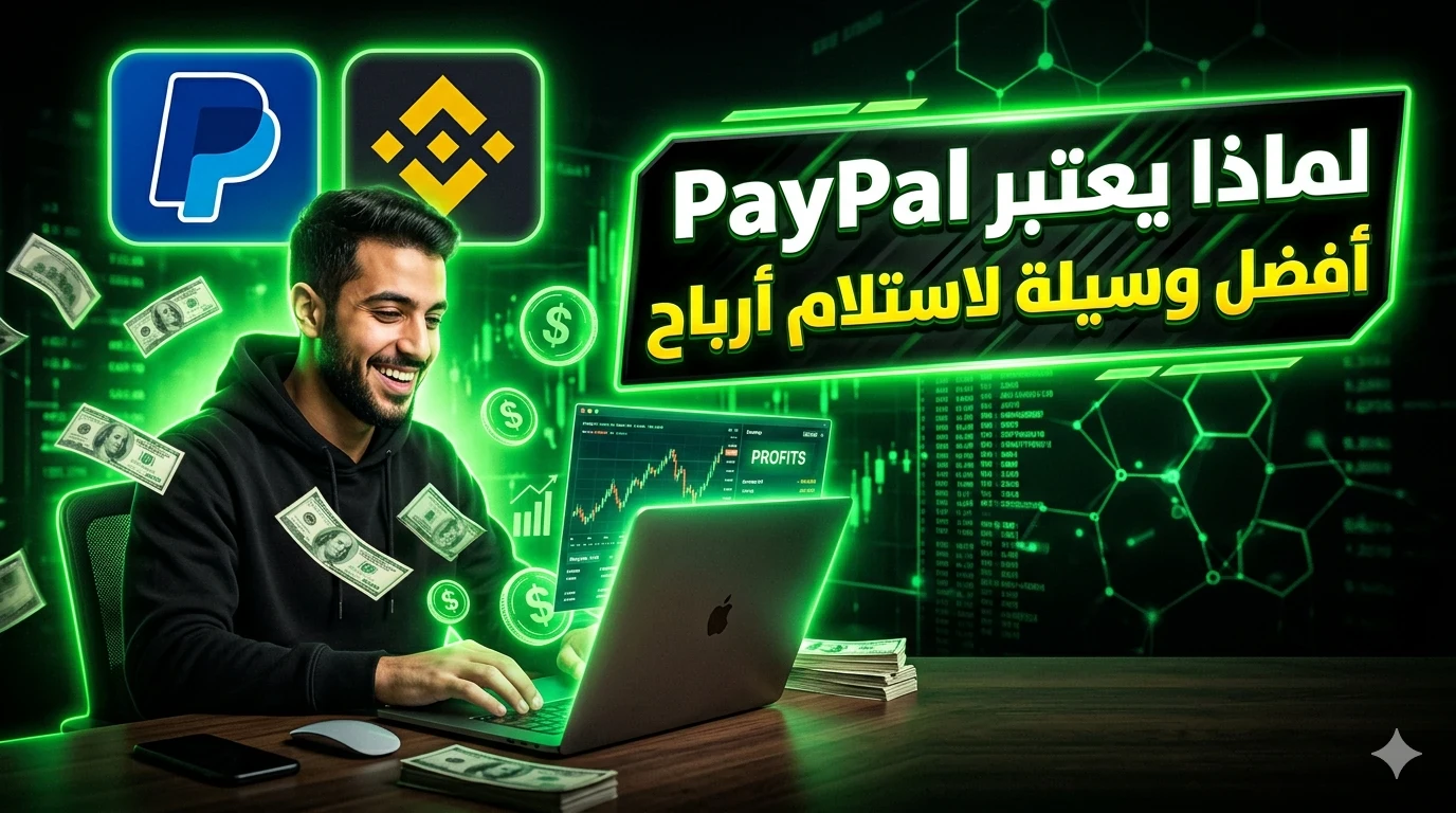 image about الربح من الانترنت PayPal: الدليل الشامل لتحقيق دخل حقيقي بالدولار في 2026