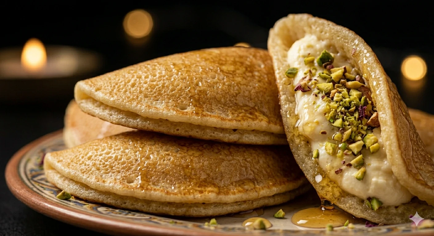 image about سر القطايف المثالية: الطريقة الاحترافية لتحضير أشهى حلوى رمضانية في المنزل