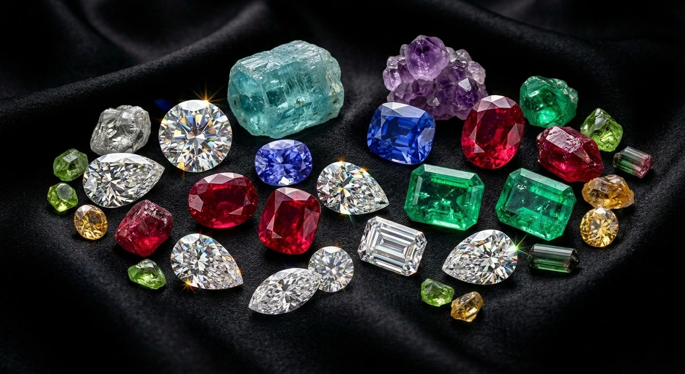 image about دموع الأرض وبريق النجوم: رحلة في عالم الأحجار الكريمة الساحر