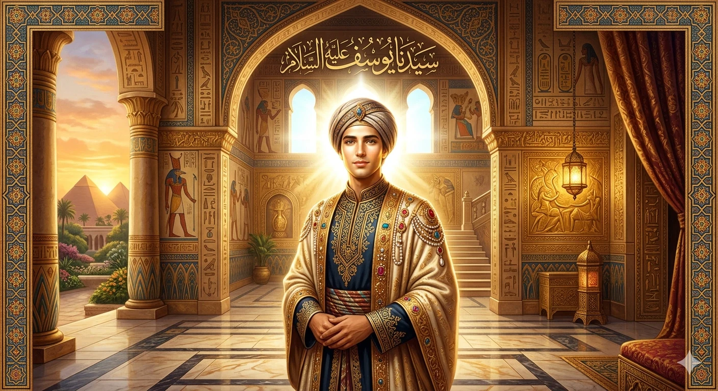 image about 🌟 رحلة الصبر والنور: قصة سيدنا يوسف (عليه السلام) من الجُبّ إلى العرش 👑