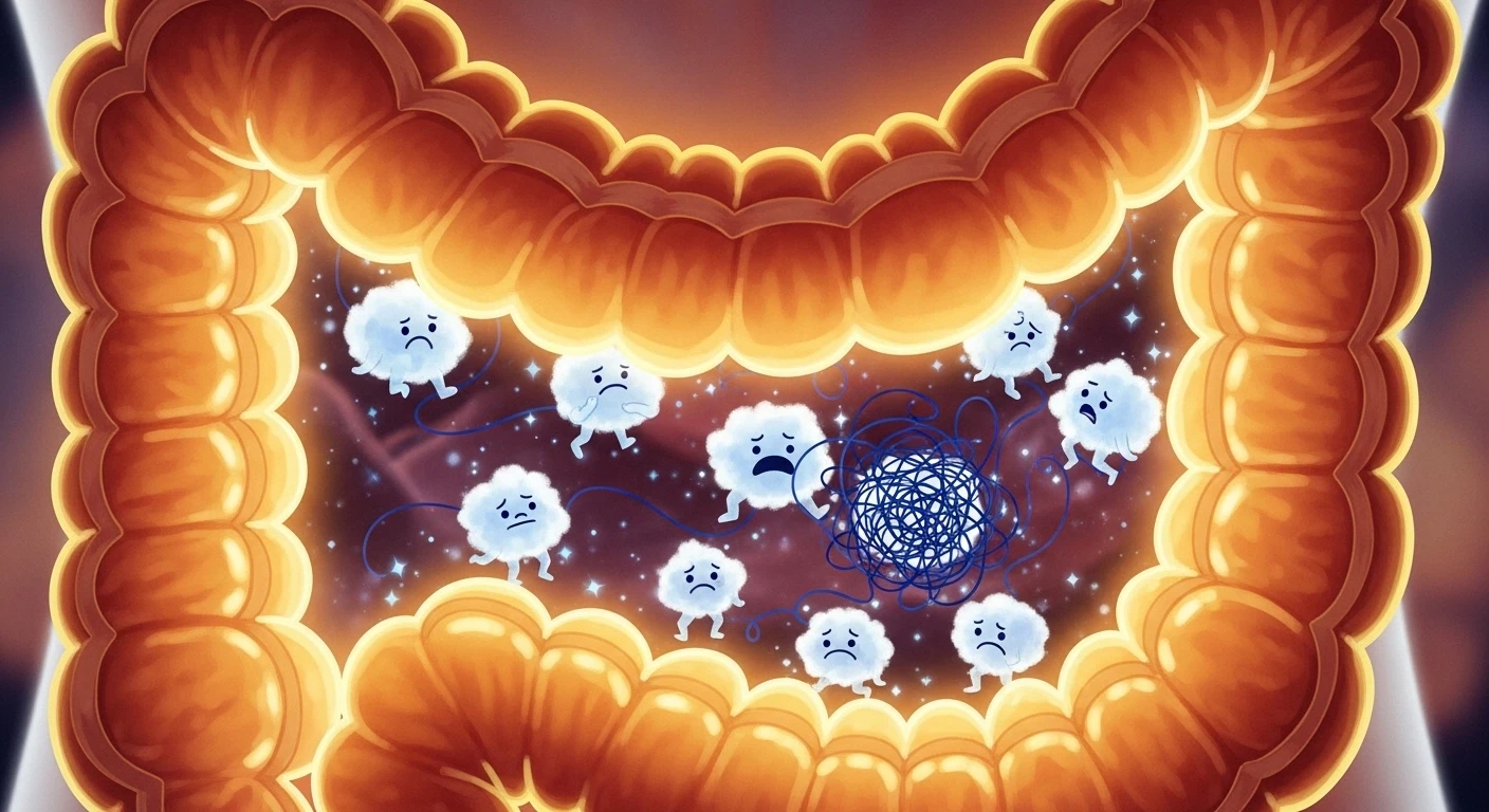 image about دماغك في بطنك! السر الحقيقي وراء القلق والمزاج السيء (دليل 2026)