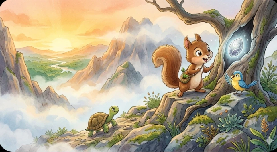 image about مغامرة بندق وسر الشجرة الفضية