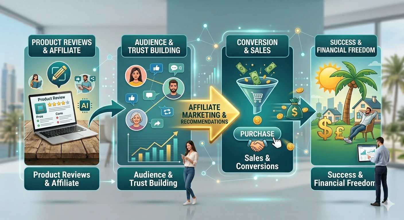 image about كيف تبني إمبراطورية أرباح من التسويق بالعمولة في 2026