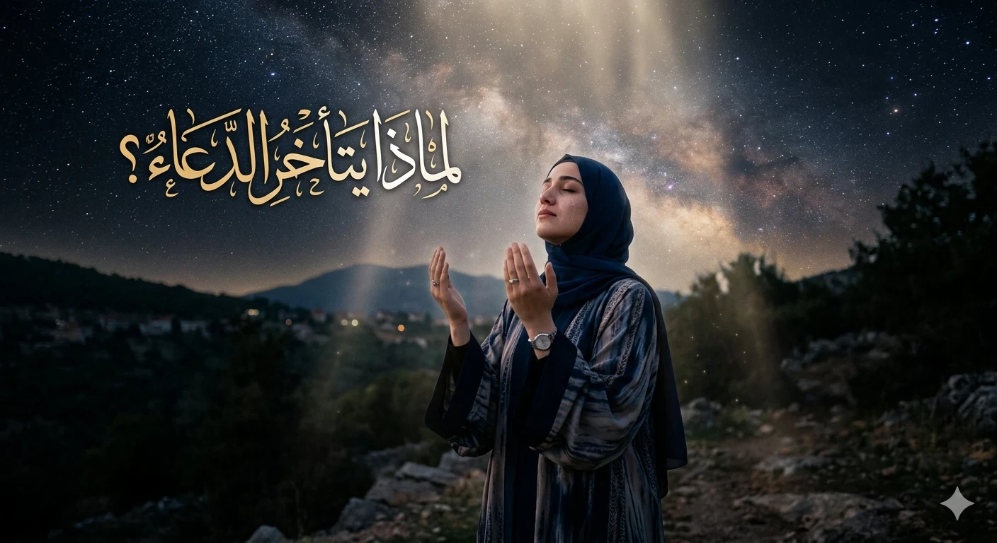 image about حين يتأخر الجواب: الحكمة الخفية وراء تأخّر استجابة الدعاء