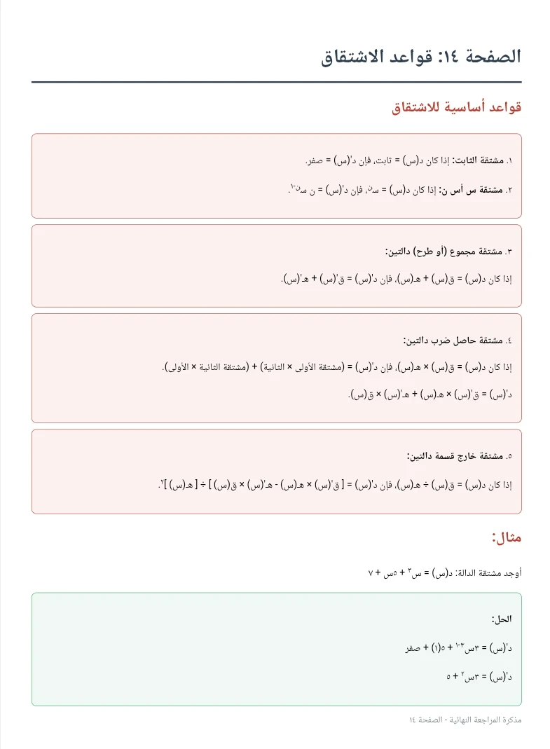 image about تحميل مذكرة مراجعة الرياضيات البحته كاملة ثانية ثانوي ترم تاني 2026 (شرح + حل) – أقوى مذكرة مراجعة نهائية لتحقيق التفوق