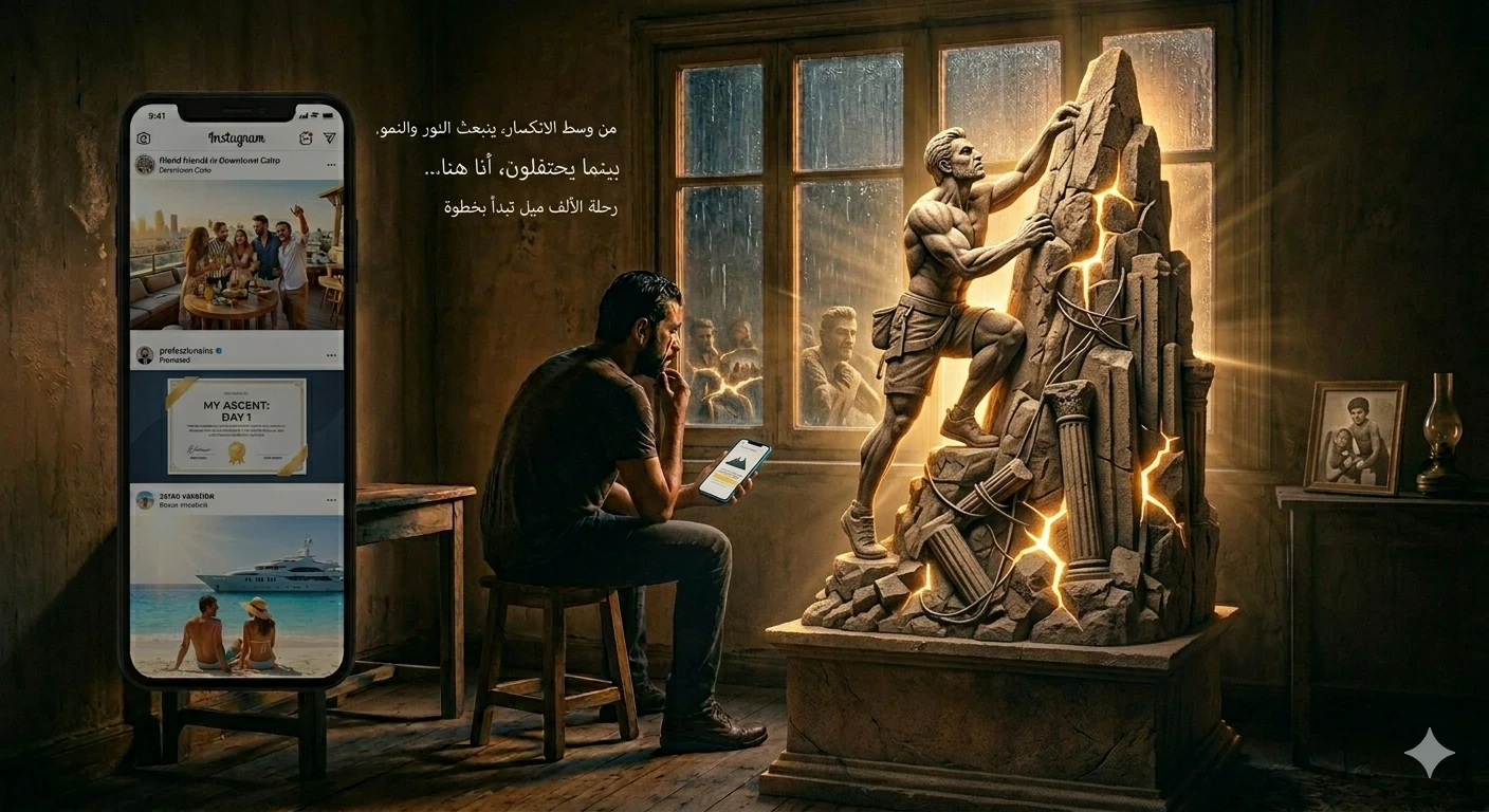 image about لم تكن الحياة سهلة يومًا، لكن التحديات تحولت إلى مصدر قوة