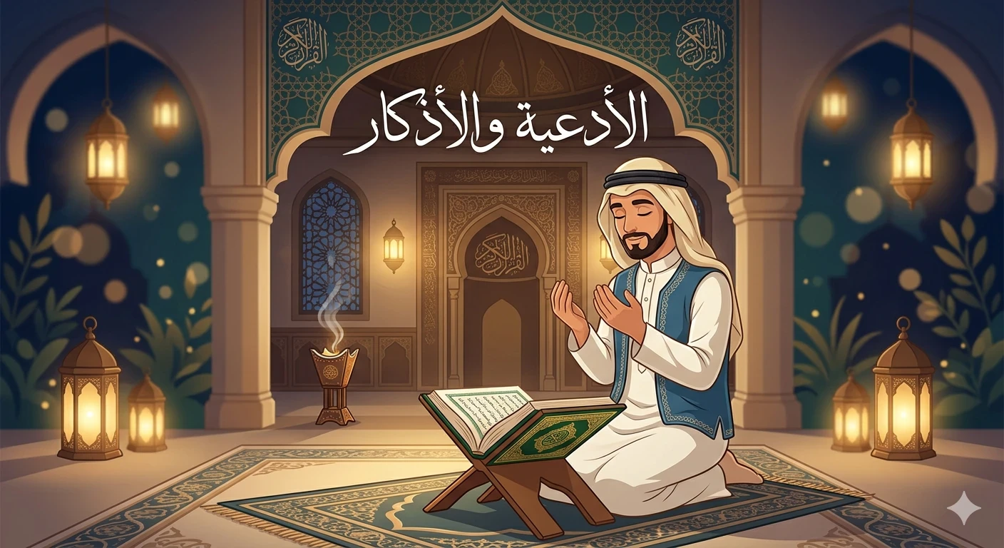 image about أهمية الأدعية والأذكار في حياة المسلم