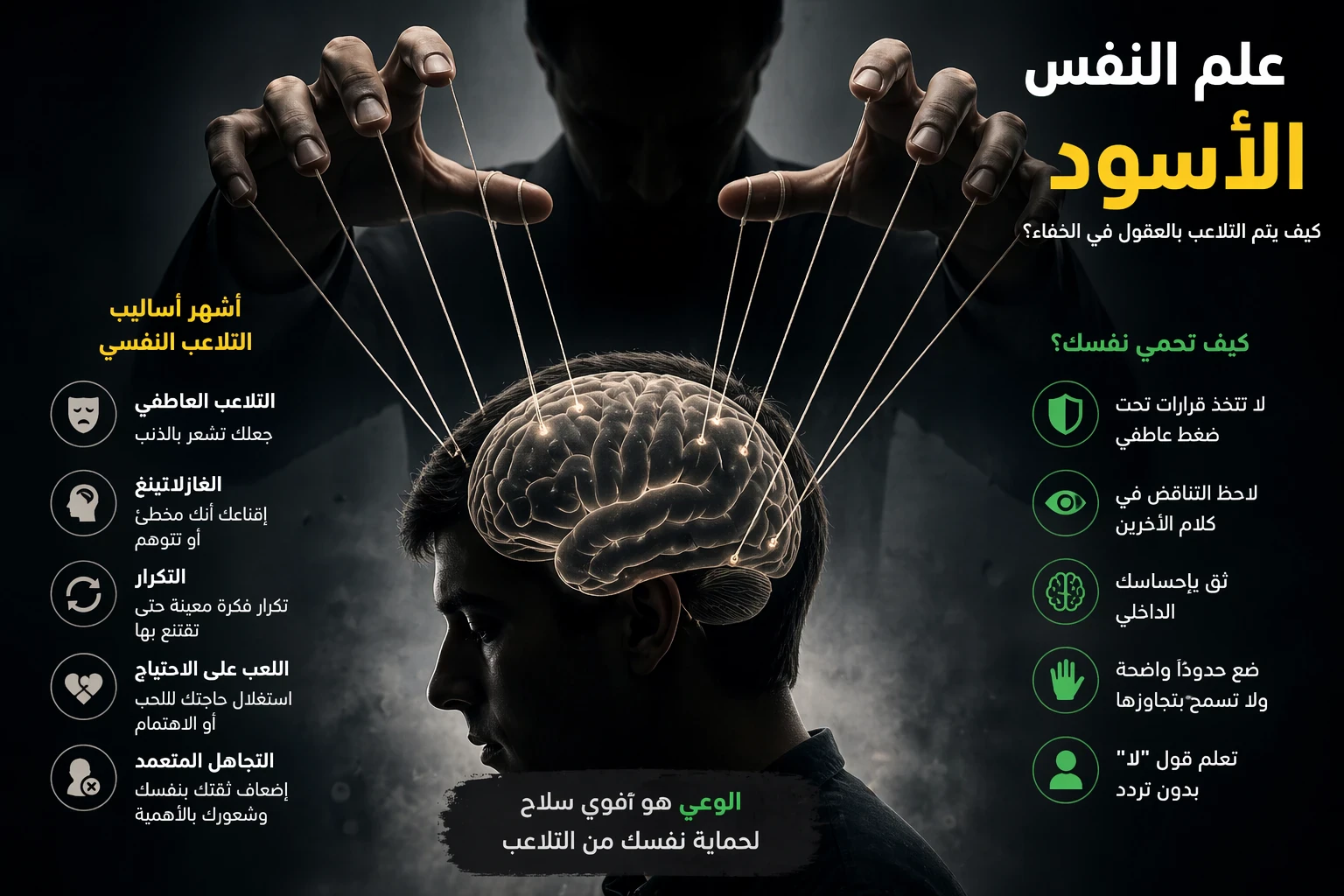 image about علم النفس الأسود وتأثيره