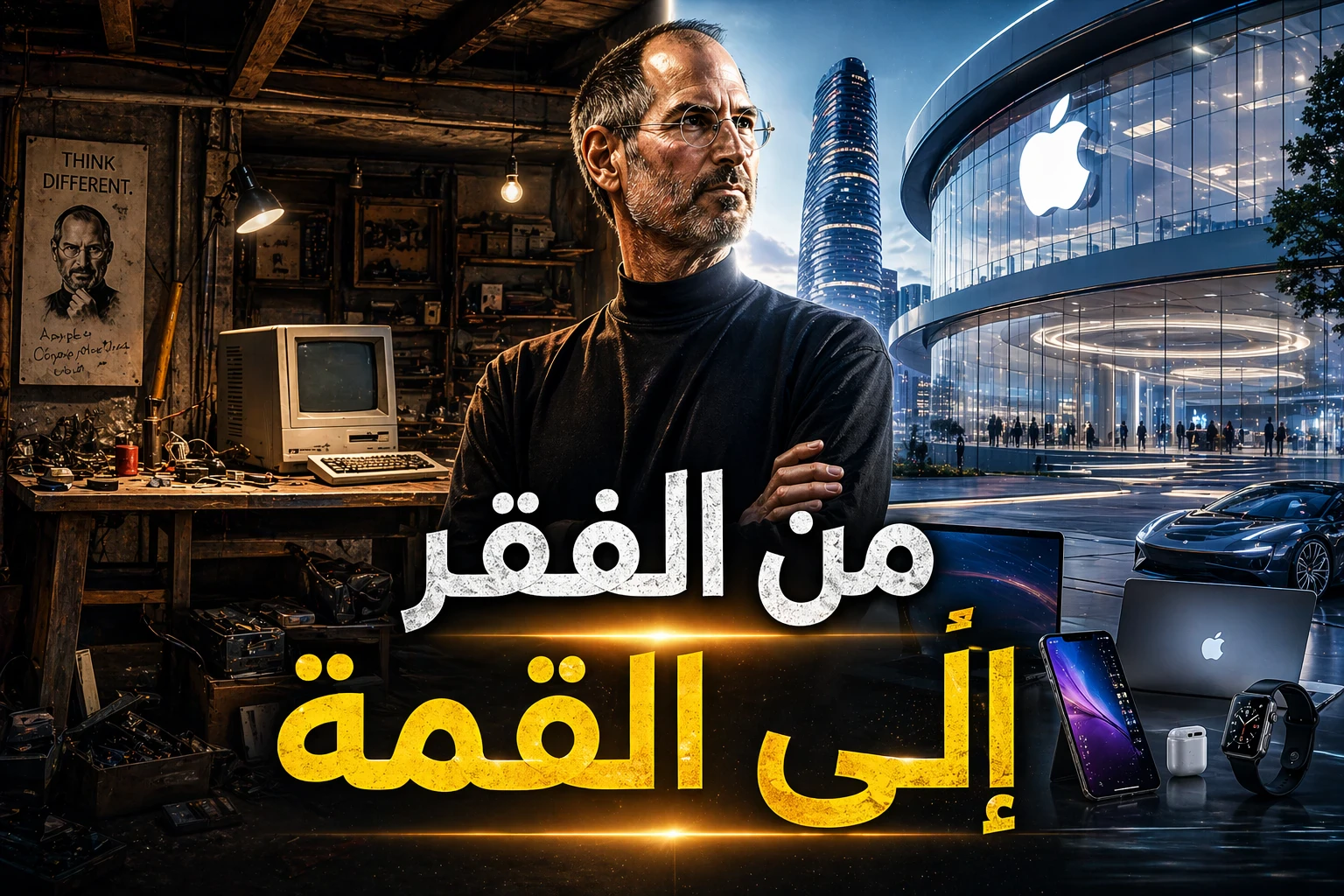 image about من الفقر إلى عرش التكنولوجيا: قصة نجاح ستيف جوبز