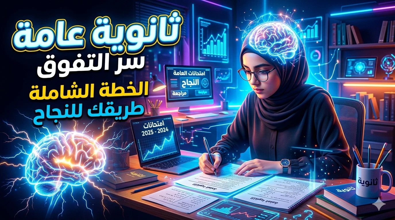 image about 🎓🔥 الهندسة النفسية للإنجاز في الثانوية العامة: دليلك للتفوّق تحت الضغط 2026
