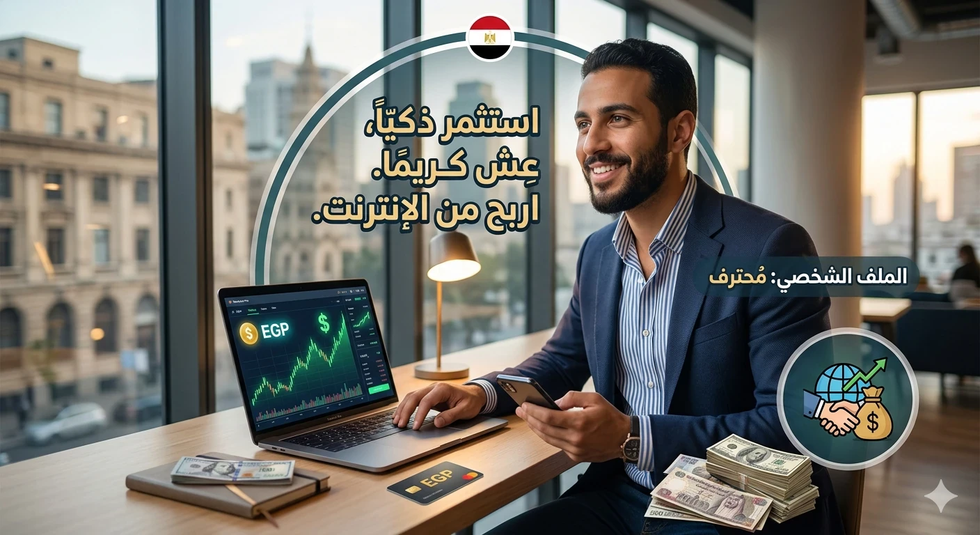 image about ازاي تبدأ الربح من الإنترنت في 2026 حتى لو معاك 50 جنيه بس (دليل عملي من تجربتي)