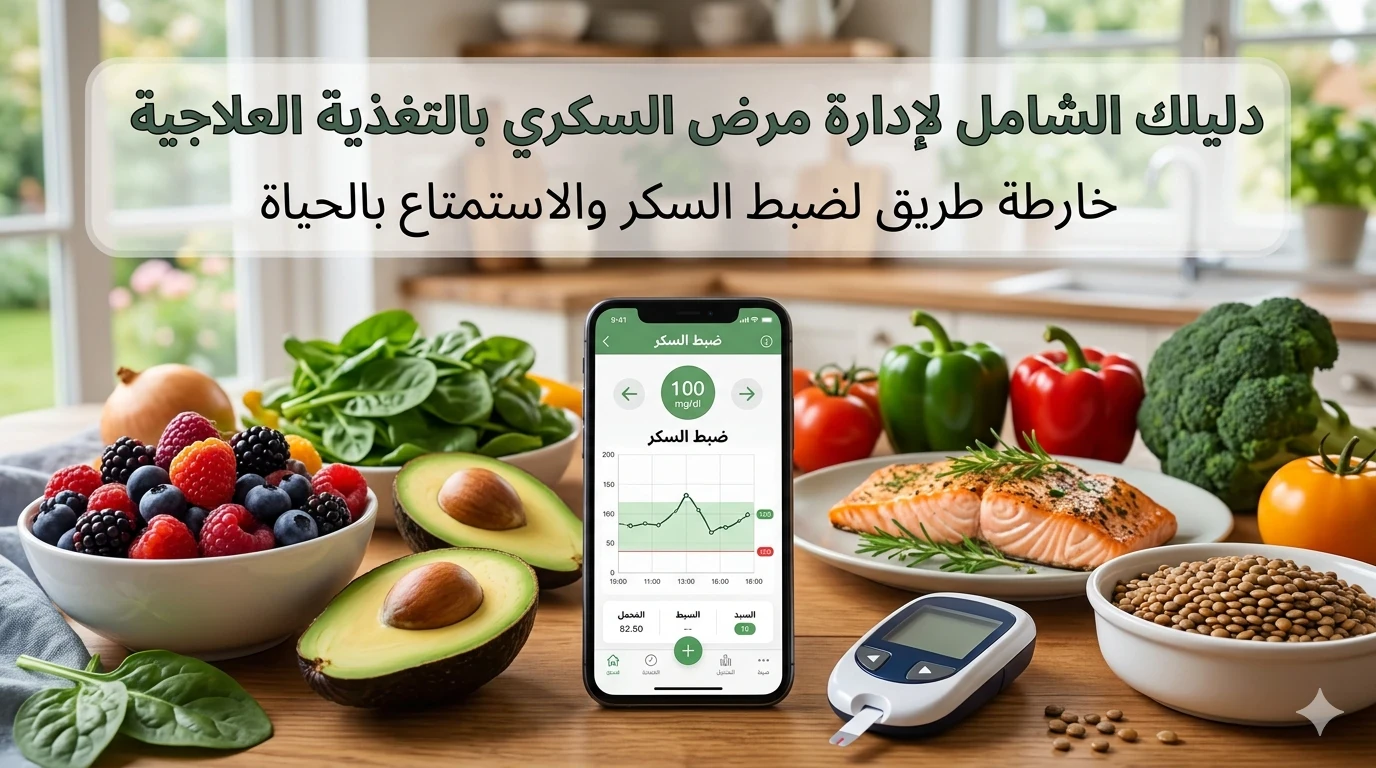 image about دليلك الشامل لإدارة مرض السكري بالتغذية العلاجية: 