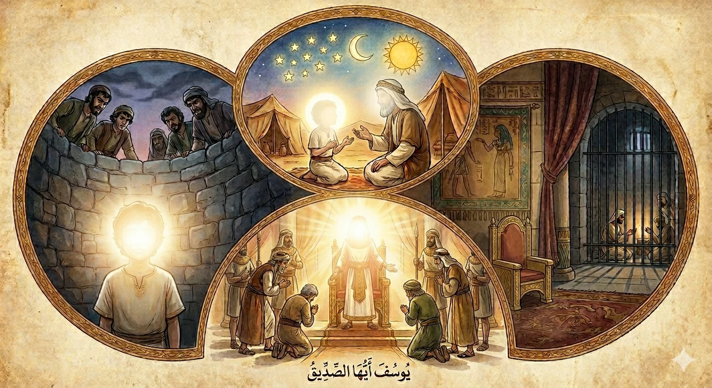 image about قصة سيدنا يوسف عليه السلام – دروس في الإحسان 