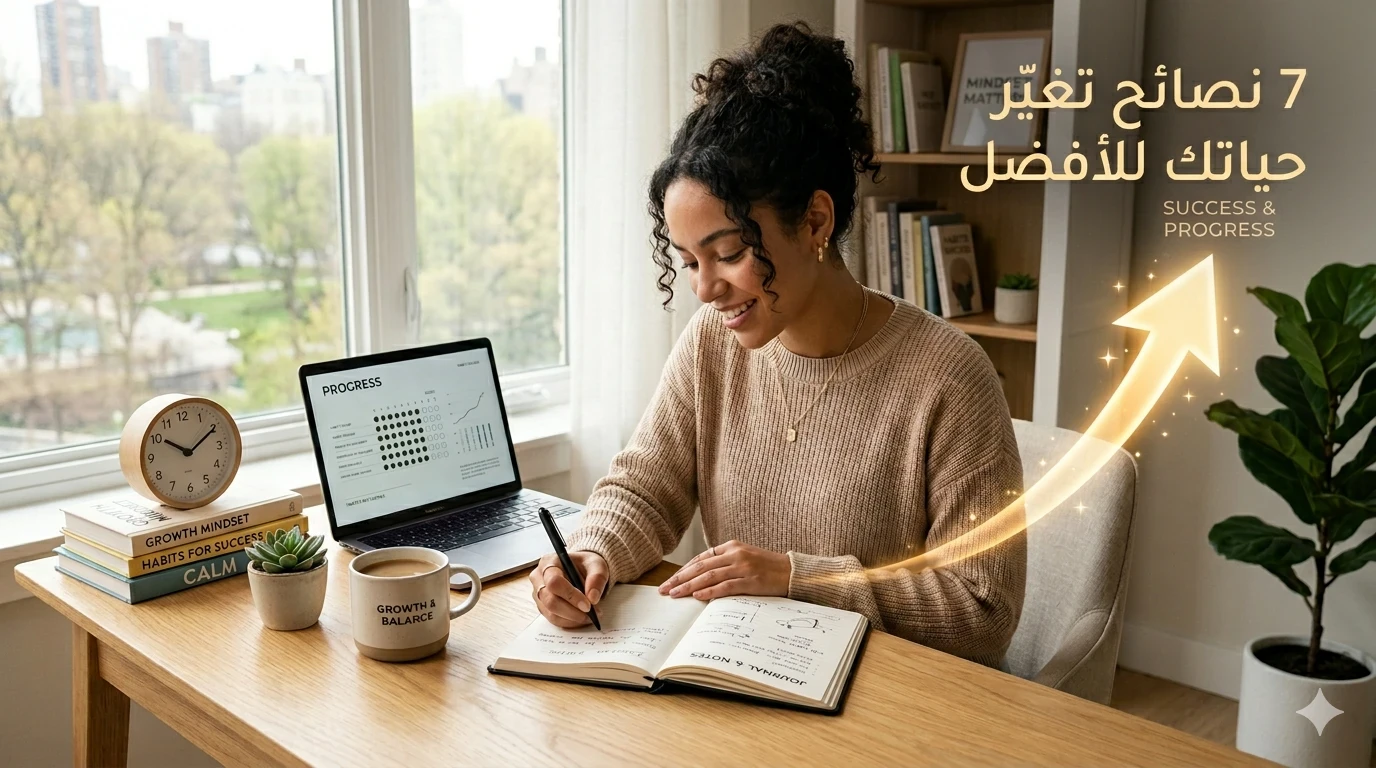 image about ثقافة النجاح تبدأ من عاداتك اليومية: 7 نصائح تغيّر حياتك للأفضل